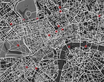Pin City je interaktívna mapa Londýna s pripínačkami, ktoré môžete kdekoľvek zapichnúť a vytvoriť si tak cestovateľský denník.